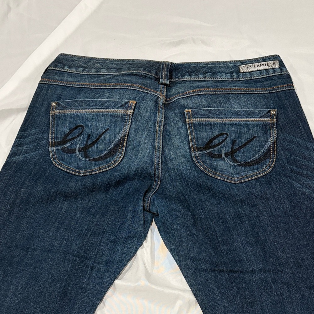 Express Dark Blue “Stella” Jeans - Picture 5 of 7